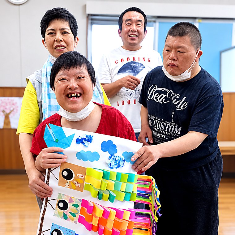生活介護の創作活動