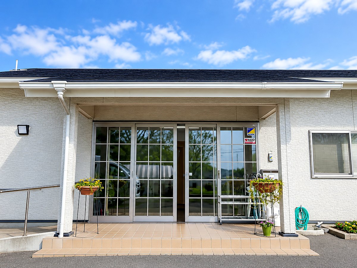 もくせい学園の玄関